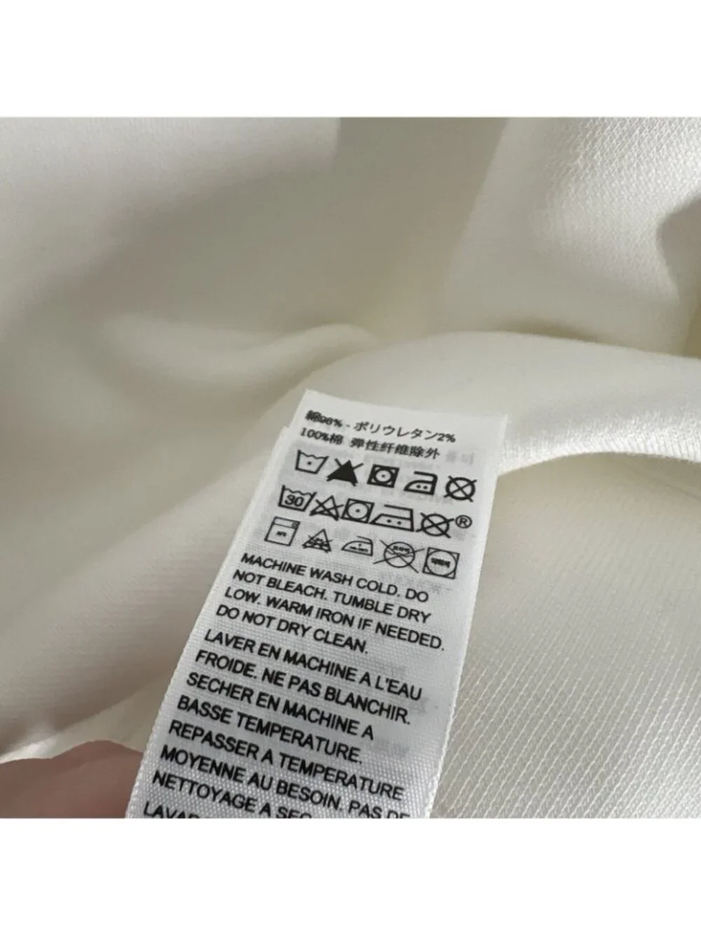 Levi’s Men L White Fleece Silver Tab Logo Relaxed Graphic Crewneck Sweatshirt